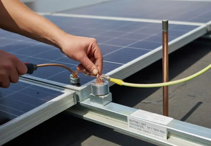 Jaki przewód do uziemienia paneli PV? Kluczowe informacje dla bezpieczeństwa