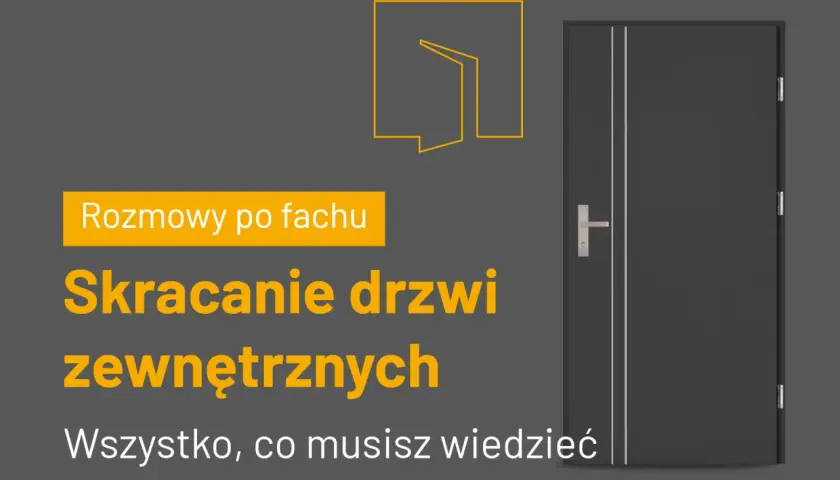 Skracanie drzwi zewnętrznych: poznaj przycinanie drzwi cenę i wszystko, co musisz wiedzieć.