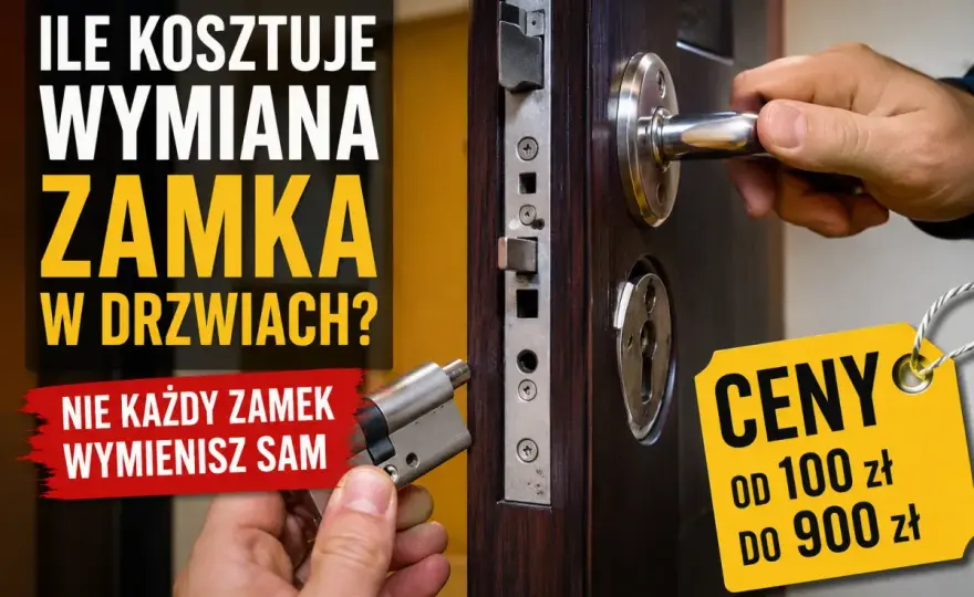 Ile kosztuje wymiana zamka w drzwiach - Kiedy wystarczy sama wkładka?