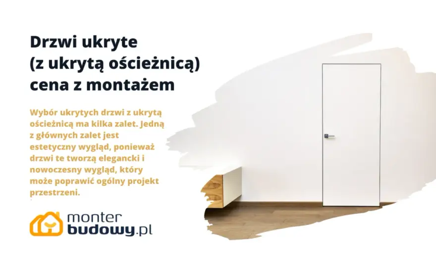 Ile kosztuje montaż drzwi ukrytych - Sprawdź realne ceny i dopłaty