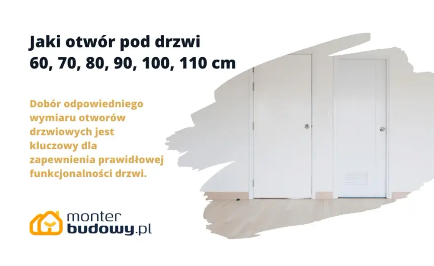 Otwór drzwiowy - Jakie wymiary pod drzwi 70, 80 i 90? Poradnik