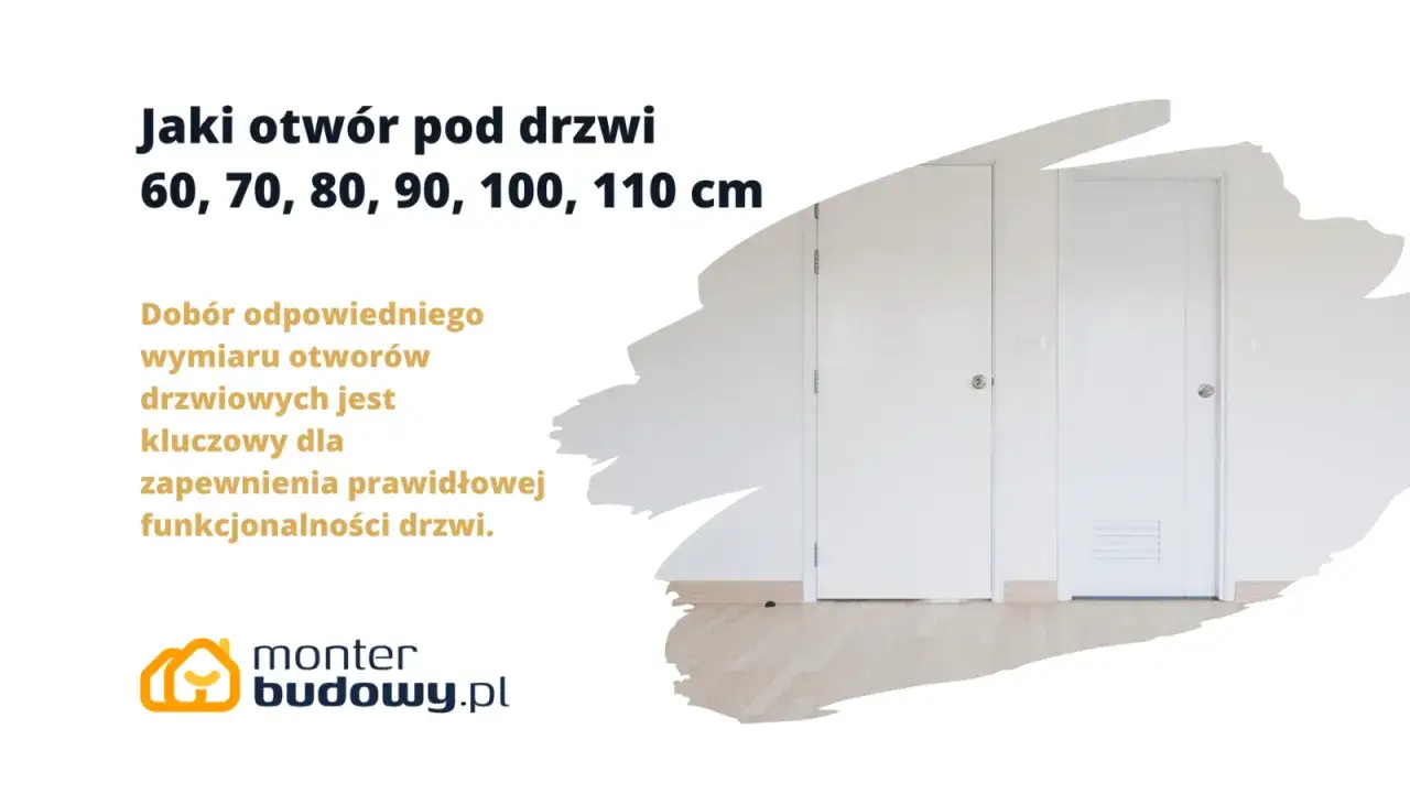 Jak zmierzyć drzwi? Dowiedz się, jaki otwór pod drzwi wybrać (60-110 cm), by zapewnić ich funkcjonalność.